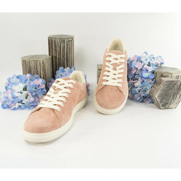 Tory Burch Shoes - Tory Burch Howell Court Malva Pink Suede Trainer Sneaker Athletic Shoe Sz 9 NIB